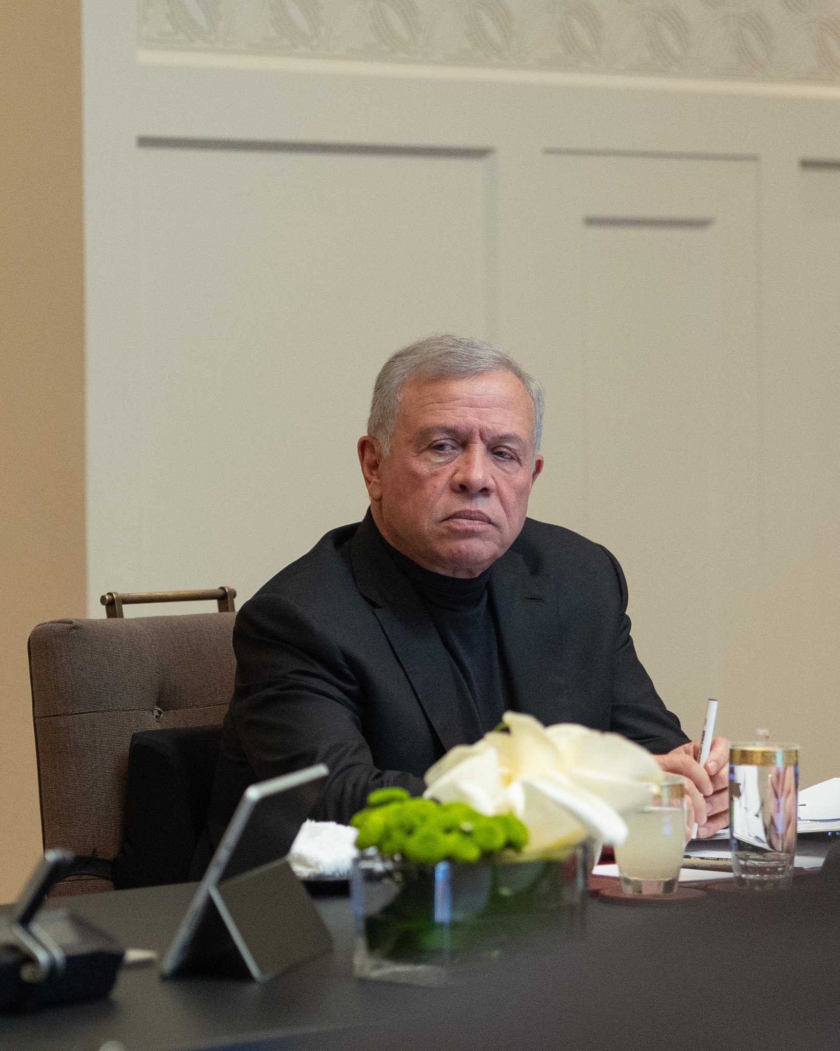 May be an image of dais